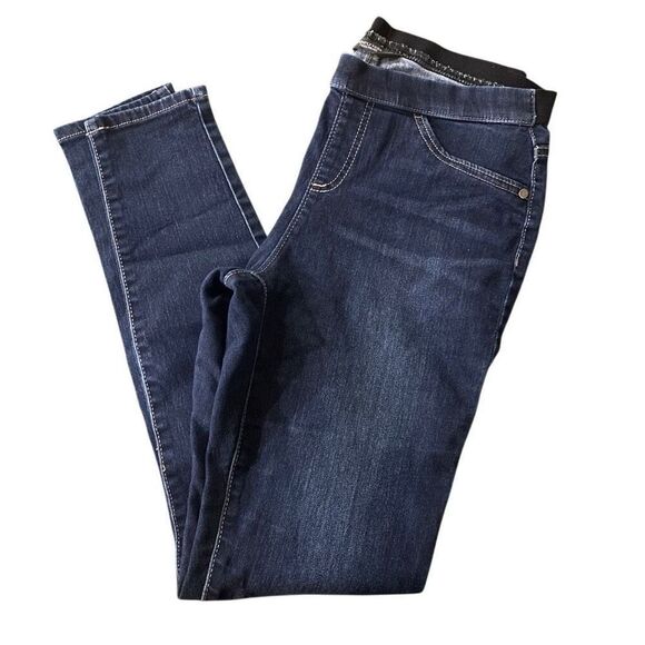 Simply Vera Vera Wing elastic waist band size 6 jeans skinny - Picture 1 of 5